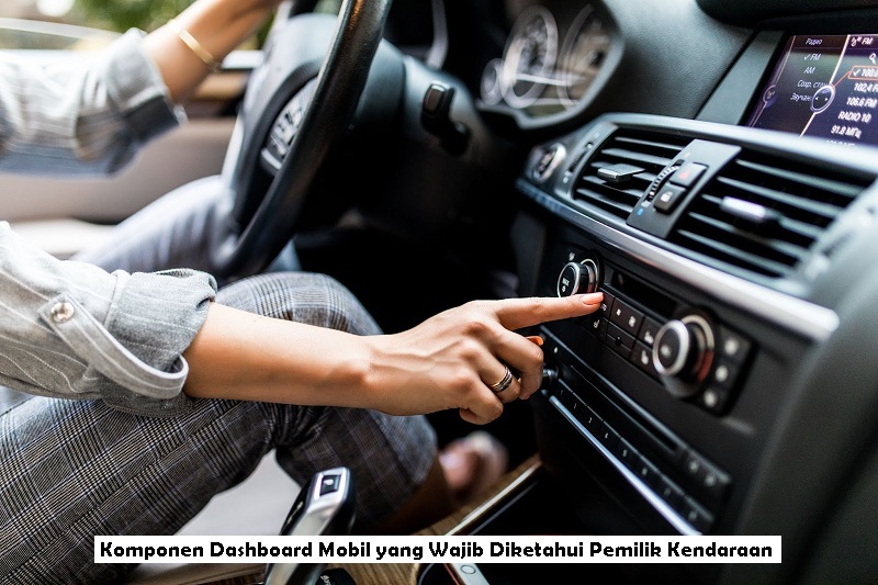 Komponen Dashboard Mobil