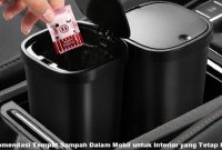 Rekomendasi Tempat Sampah Dalam Mobil untuk Interior yang Tetap Rapi